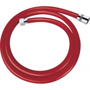 Wąż natryskowy150cm PCV czerwony NDA R51W