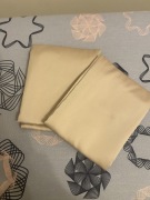 Dwie nowe jedwabne poszewki standard oeko tex 50x66 cm 