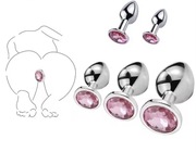 metalowy korek analny, korek analny, -zabawka, zabawka analna dla kobiet, m