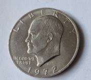 Moneta 1 Dolar 1972r. D Eisenhower 