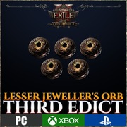 Path Of Exile 2 5x Lesser's Jeweller Orb The LAST OF THE DRUIDS POE2