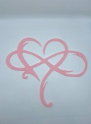 Serce Nieskończoności – Dekoracja 2D na Ścianę