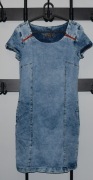 Sukienka jeansowa z kieszeniami Vertus
