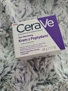 CeraVe Skin Renewing krem z peptydami. Kompleks peptydów. 48 g