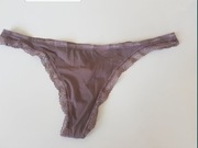 Calvin Klein Czarne Stringi M