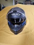 Kask HJC is17 z interkomemczarny mat , -nowa szyba rozniar L