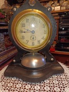 Stary unikatowy budzik zegar przedwojenny Junghans 