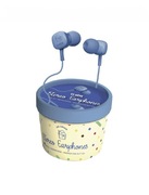 Słuchawki dokanałowe SBS Ice Cream Niebieski