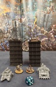 Wh30k Legions Imperialis Tereny Budynki Duże 2 szt