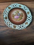 Ogromny talerz kolekcjonerski Schwarzenhammer 34 cm ręcznie malowany