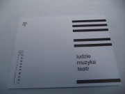 Paderewski Festival Ludzie Muzyka Teatr folder konferencji Poznań 2024