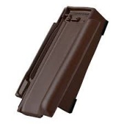 Dachówka szczytowa lewa Rubin 13v teak