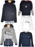 Zestaw 5 ocieplanych Bluz dla chłopca 128 (8 lat)