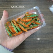 Gumy wędkarskie . 20 szt. 4,3 cm. 1 gr.