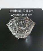 Szkło kryształy PRL - miska