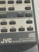 Pilot JVC RM-SX215U do odtwarzacza 5 CD JVC XL-F215, XL-F216