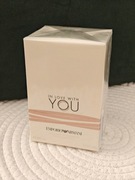 Giorgio Armani In love With you 100ml eau de perfum 
