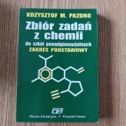 Zbiór zadań z chemii Krzysztof M.Pazdro
