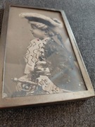 Vintage zdjęcie z Holandii wykładane dekorowane