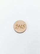 Drewniane kółko ze sklejki IHS 2,5 cm, 10 szt