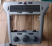 Konsola środkowa + Panel klimatyzacji, OPEL ASTRA H III, Srebrna