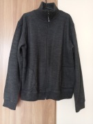 Sweter męski na suwak ze stójką sportowa elegancja AMBER  r. XXL  