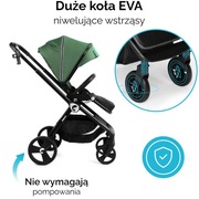 Wózek spacerowy Isbjörn Zielony