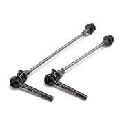 Oś Tytanowa Ti QR 9mm Enlee E-03 TC4 100x130 komplet a'2 57g Czarne Nowe