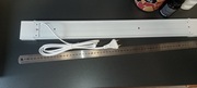 Lampa LED 80 W długość 60 cm, włącznik + kabel zasilający, uchwyty, 230V