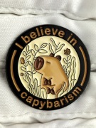 NOWA Przypinka pin metalowa kapibara prezent