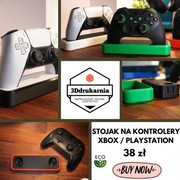 Stojak na kontrolery Xbox / PlayStation – porządek i styl na Twoim biurku!
