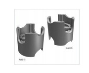 Podkładka Plastikowa Punktowa Kość 15/20/25 Baryłka 450 szt.