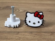 Kotek gałka meblowa dziecięca hello kitty uchwyt dekoracyjny
