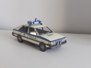 Policja radiowóz  FSO fiat  polonez kultowe samochody PRL samochód