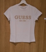 *GUESS* śliczna bluzeczka metaliczna nitka 34 XS