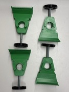 Uchwyt do sznurka brukarskiego / murarskiego zestaw 4 szt. Zielony