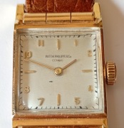 Złoty zegarek męski Patek Philippe