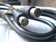 Kabel antenowy , wtyk antenowy - gniazdo antenowe