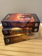 Rick Riordan: Czerwona Piramida, Cień Węża, Ognisty Tron