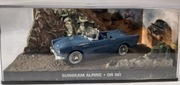 Diorama Sunbeam Alpine 1:43 James Bond 007 Dr NO