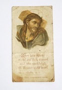 Stary obrazek Jezus przedwojenny