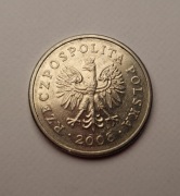 Moneta 1 zł z 2008 roku obiegowa 1zl złoty 2008r rok obiegowe RZADKA