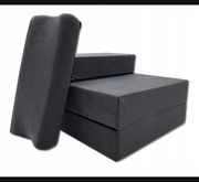 MATERAC TURYSTYCZNY FOTEL ROZKŁADANY 200x70x15cm
