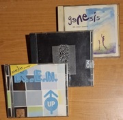 3xCD: Genesis (We can't dance), REM (Up), Joy Division (Unknown pleasures)