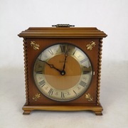 Piękny zegarek kwarcowy drewniana obudowa