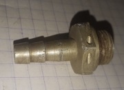 Nypel hydrauliczny z instalacji samolotu układu warszawskiego