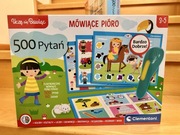 CLEMENTONI MÓWIĄCE PIÓRO 500 PYTAŃ liczby gra edukacyjna dla dzieci + 5 lat