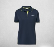 Damska Koszulka Polo PORSCHE – Nowa, Oryginalna, Granatowa Rozmiar M