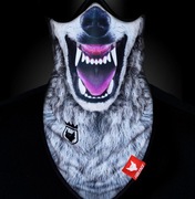 Wolface Fury - bandana chusta komin na snowboard i narty