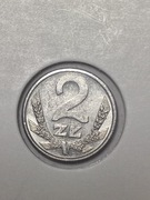 2 zł 1989r. Moneta w holderze 
